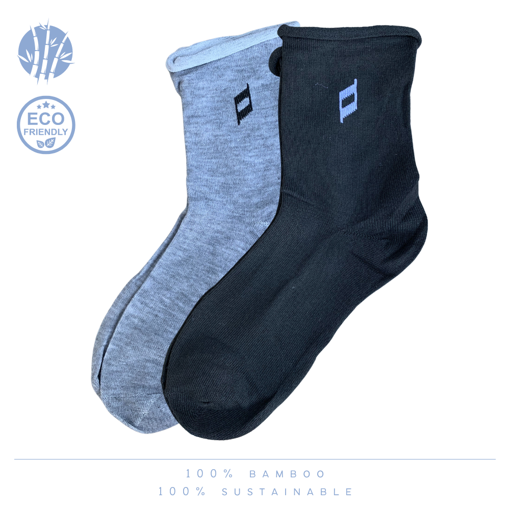 green-goose Bamboe Drukvrije Sokken - 2 Paar - Maat 39-44 - Mixed - 100% Bamboe