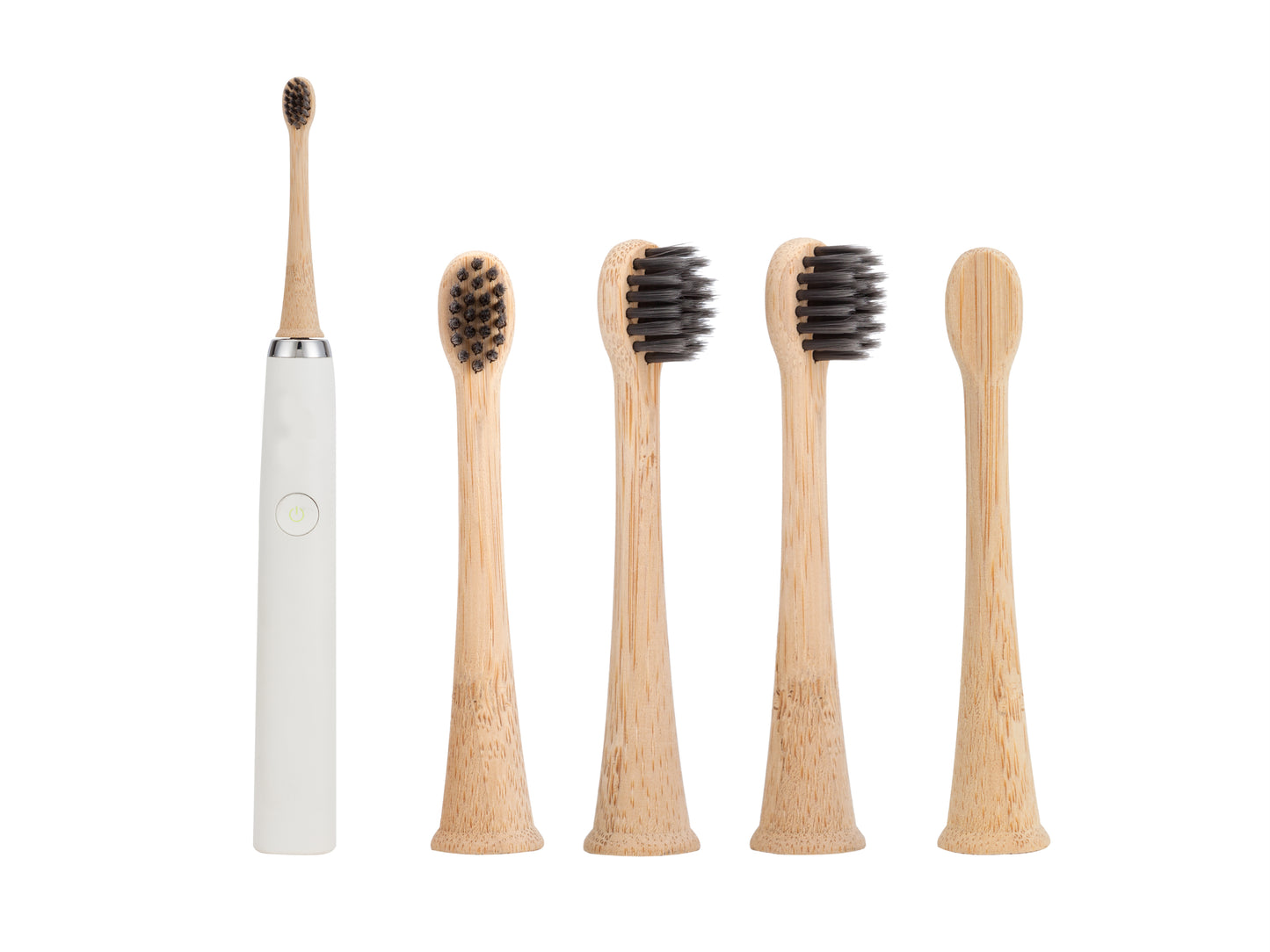 green-goose Sonicare Bamboe Opzetborstels Volwassenen - 4 Stuks