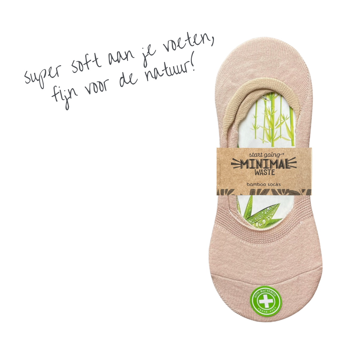 green-goose Bamboe Dames Footies - 5 paar - Multicolor - Maat 36-42