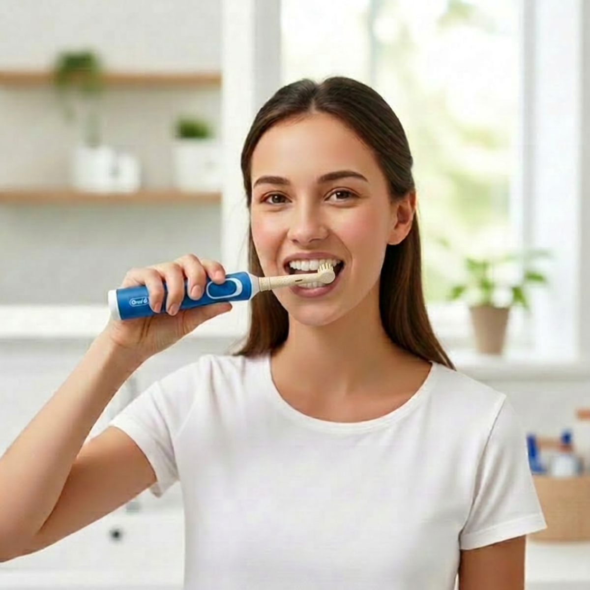 green-goose Oral B Bio-based Opzetborstels XL - 4 Stuks - Ongekleurd