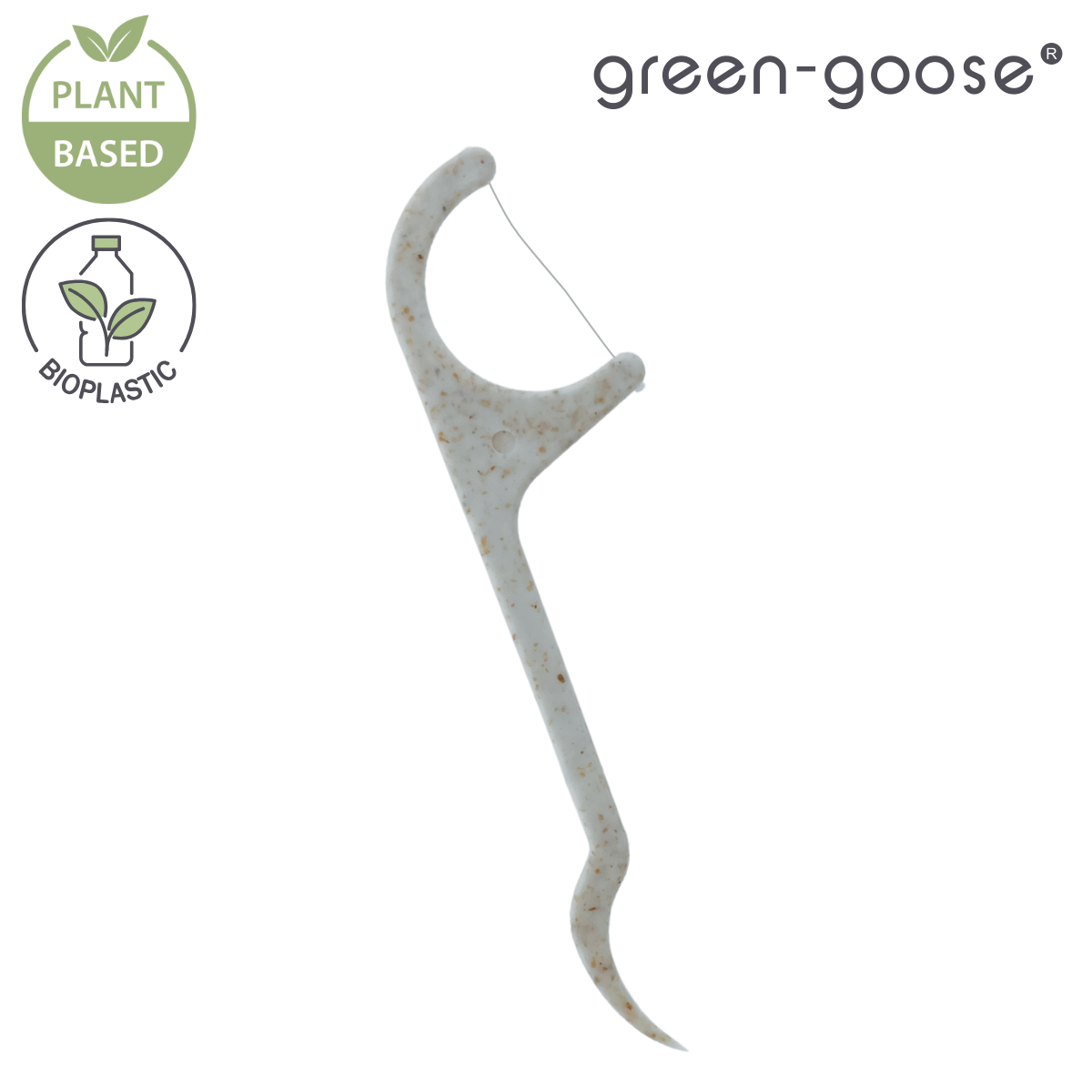 green-goose Bio-based Flossers - 50 Stuks