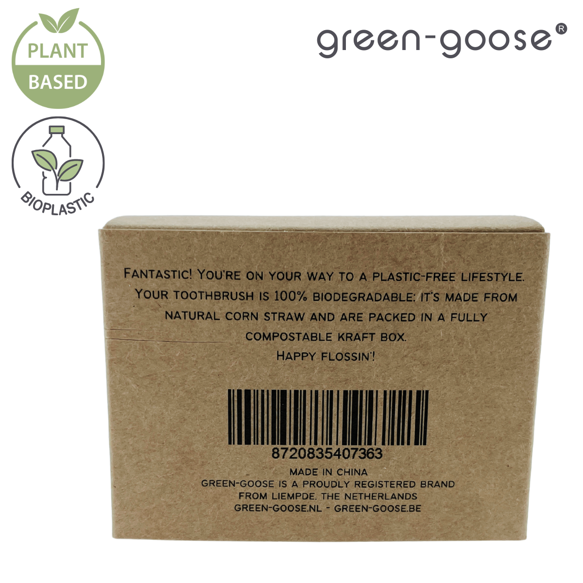green-goose Bio-based Flossers - 50 Stuks