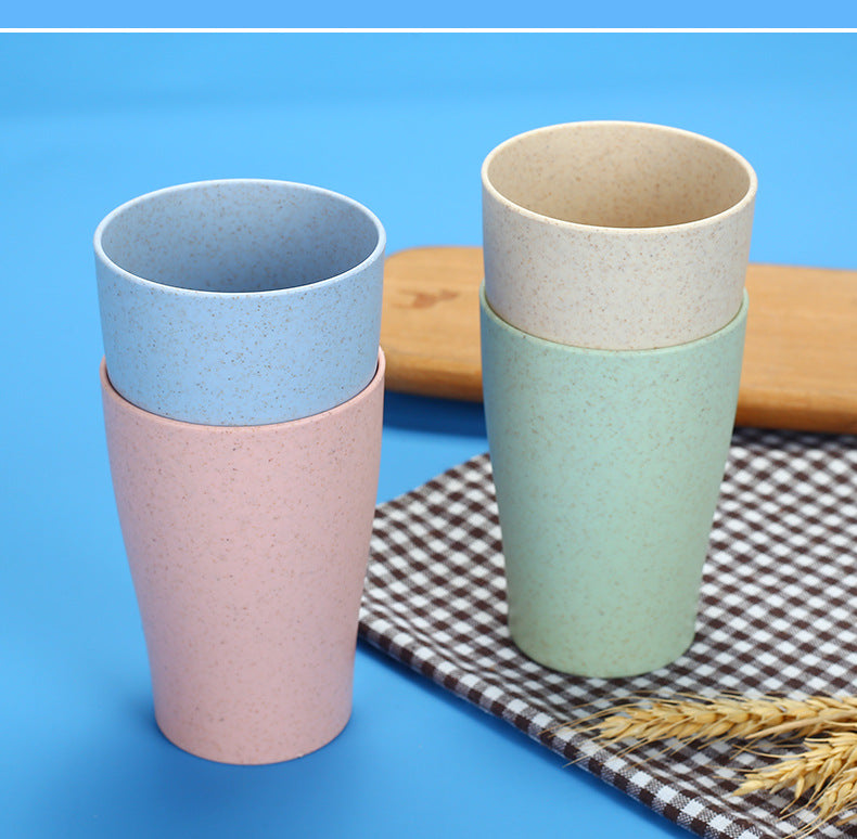 Bio-based Bekers | Set van 4 green-goose