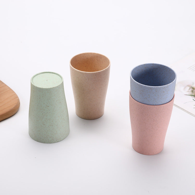 Bio-based Bekers | Set van 4 green-goose