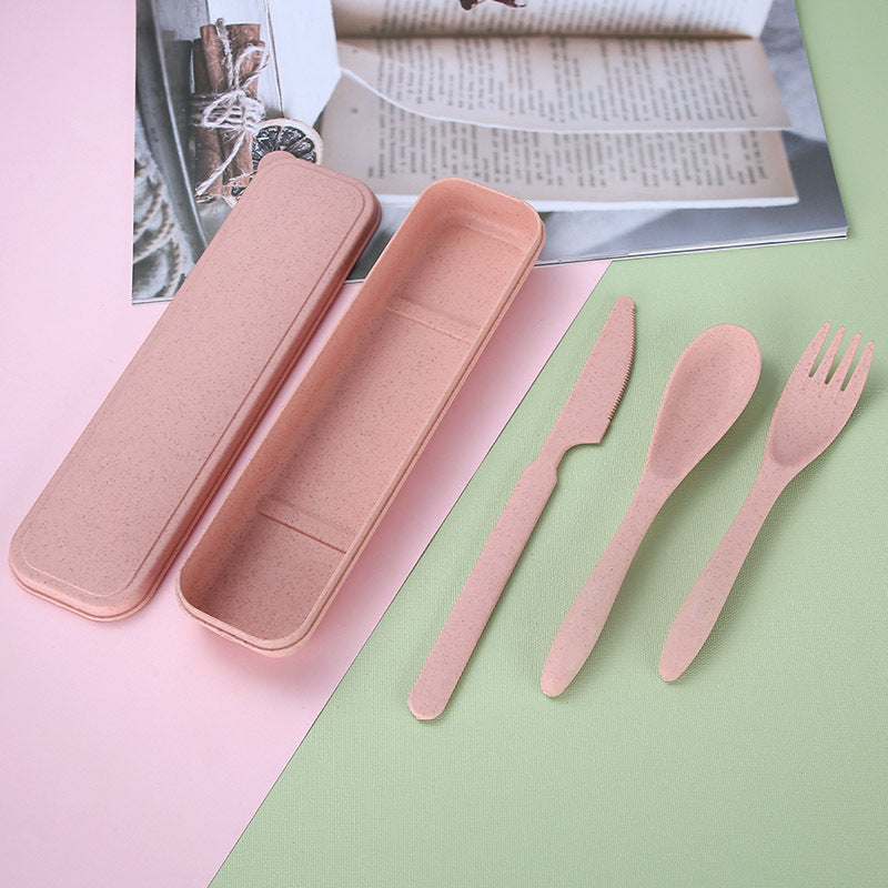 green-goose Bio-based Bestekset - Roze