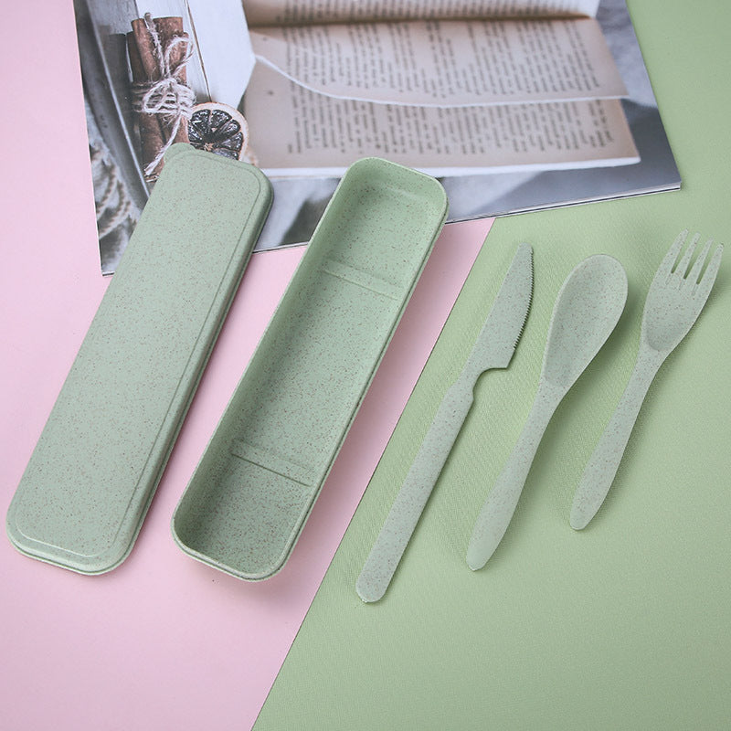 Bio-based Bestekset | Groen green-goose
