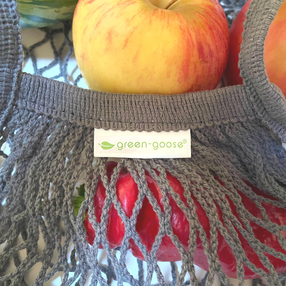 green-goose Boodschappentas Nettas - 2 Stuks