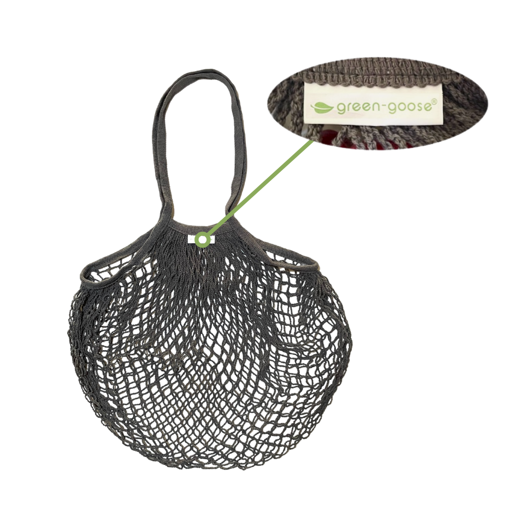 green-goose Boodschappentas Nettas - 2 Stuks