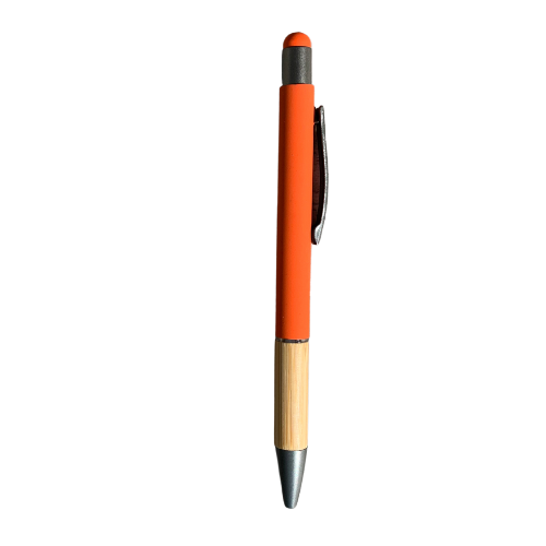 green-goose Bamboe Stylus Pennen - 4 Stuks - Random Kleuren