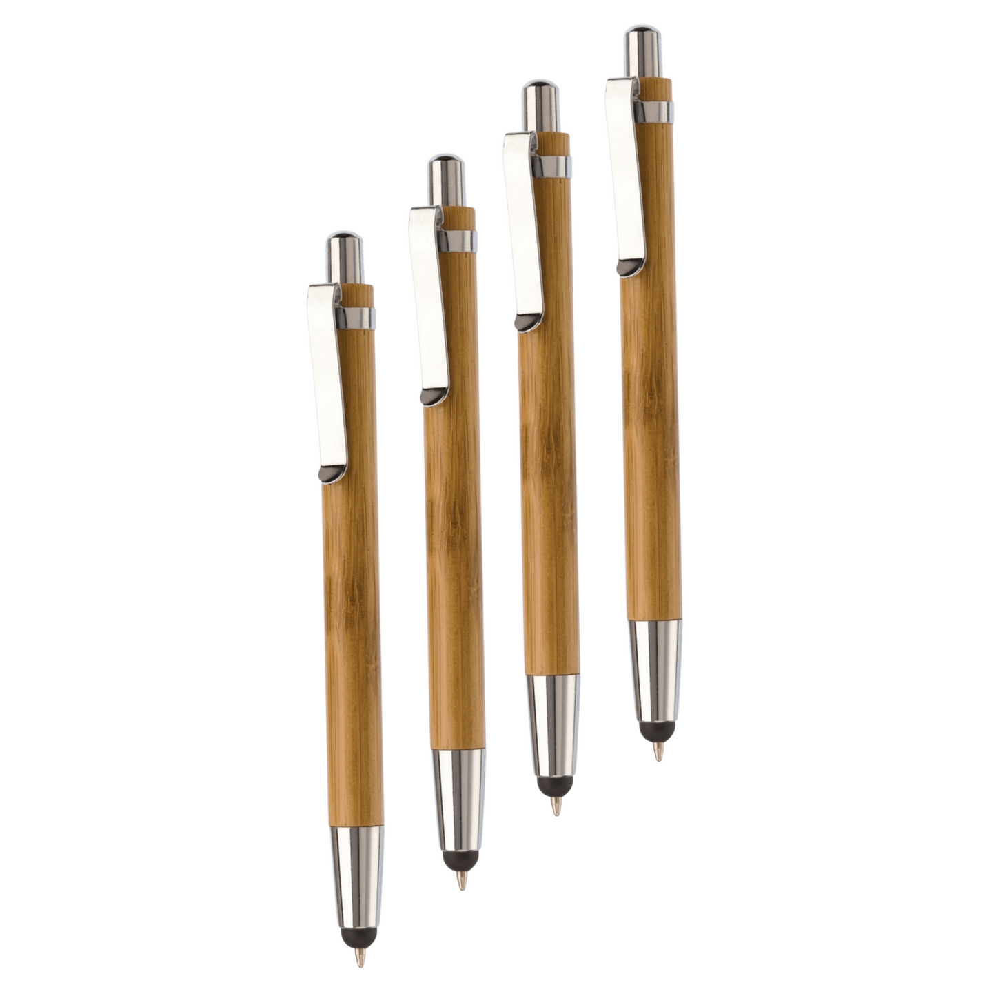 green-goose Bamboe Stylus Pennen - 4 Stuks