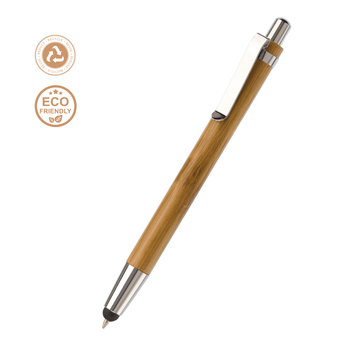 green-goose Bamboe Stylus Pennen - 4 Stuks