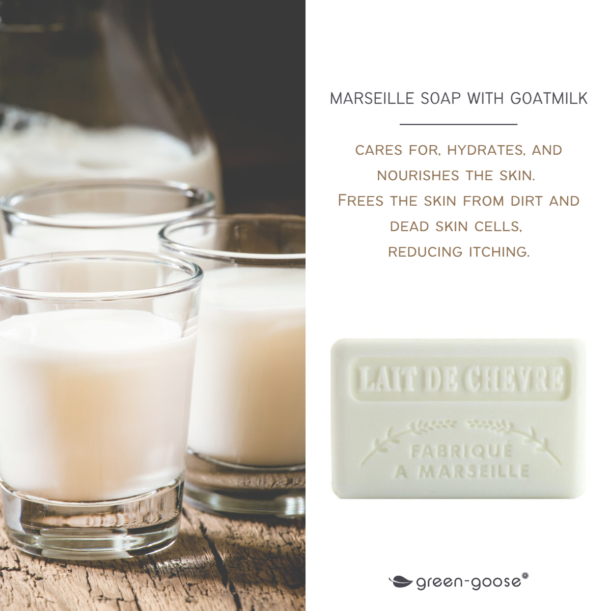 Geitenmelk Zeep | 125 gram green_goose_projects