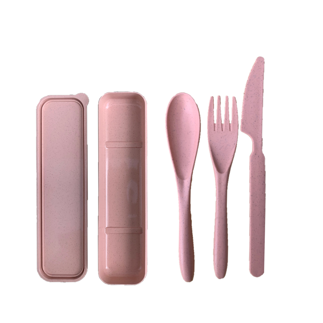 green-goose Bio-based Bestekset - Roze