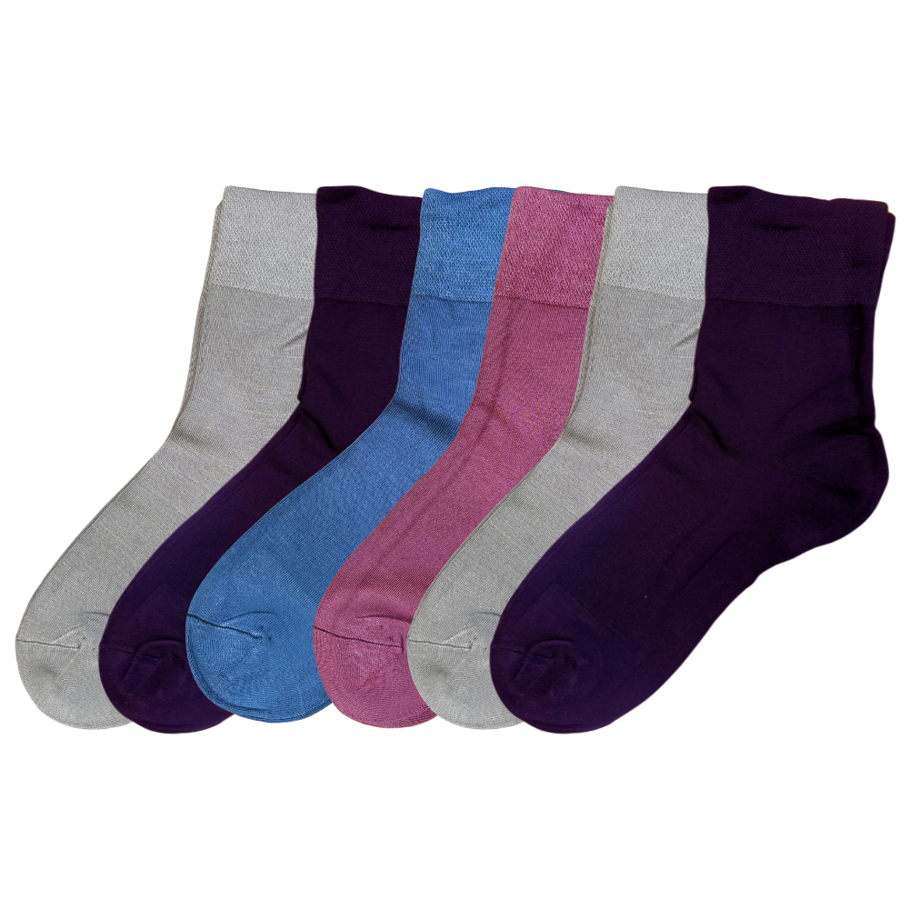 green-goose Bamboe Damessokken - 6 Paar - 95% Bamboe