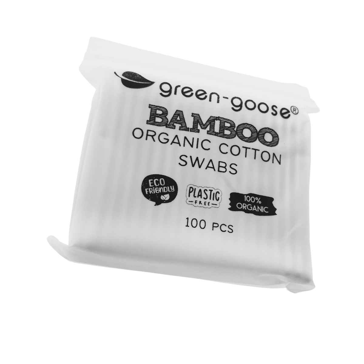 green-goose Bamboe Wattenstaafjes - 100 Stuks