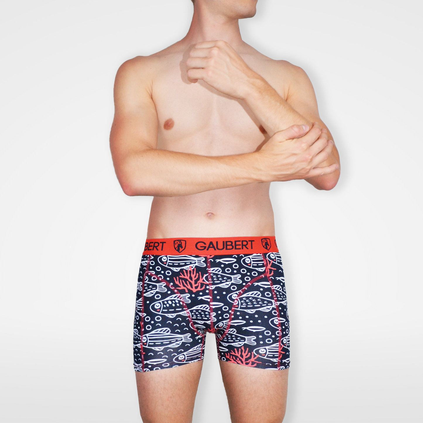 Gaubert Bamboe Boxershorts - Duo Set XL - Vissen