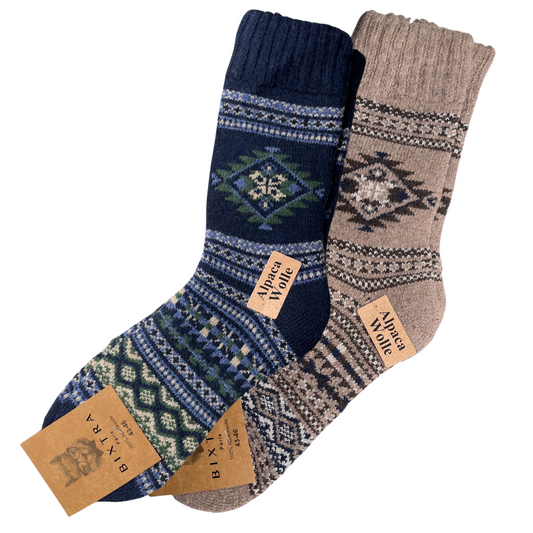 green-goose Alpaca Herensokken - 2 Paar - 95%