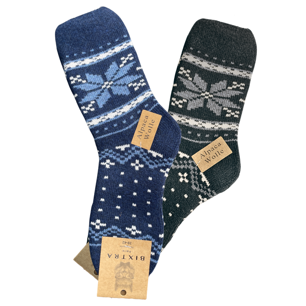 green-goose Alpaca Herensokken - 2 Paar - 95%