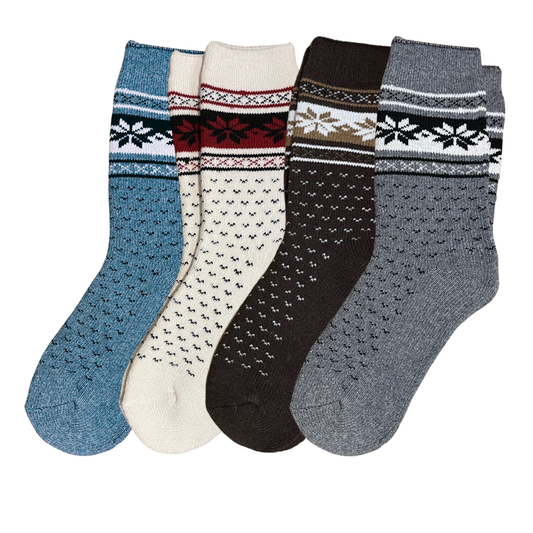 green-goose Alpaca Herensokken - 4 Paar - 95%