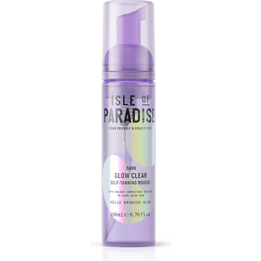 Isle of Paradise Dark Glow Clear Self Tanning Mousse - 200ml