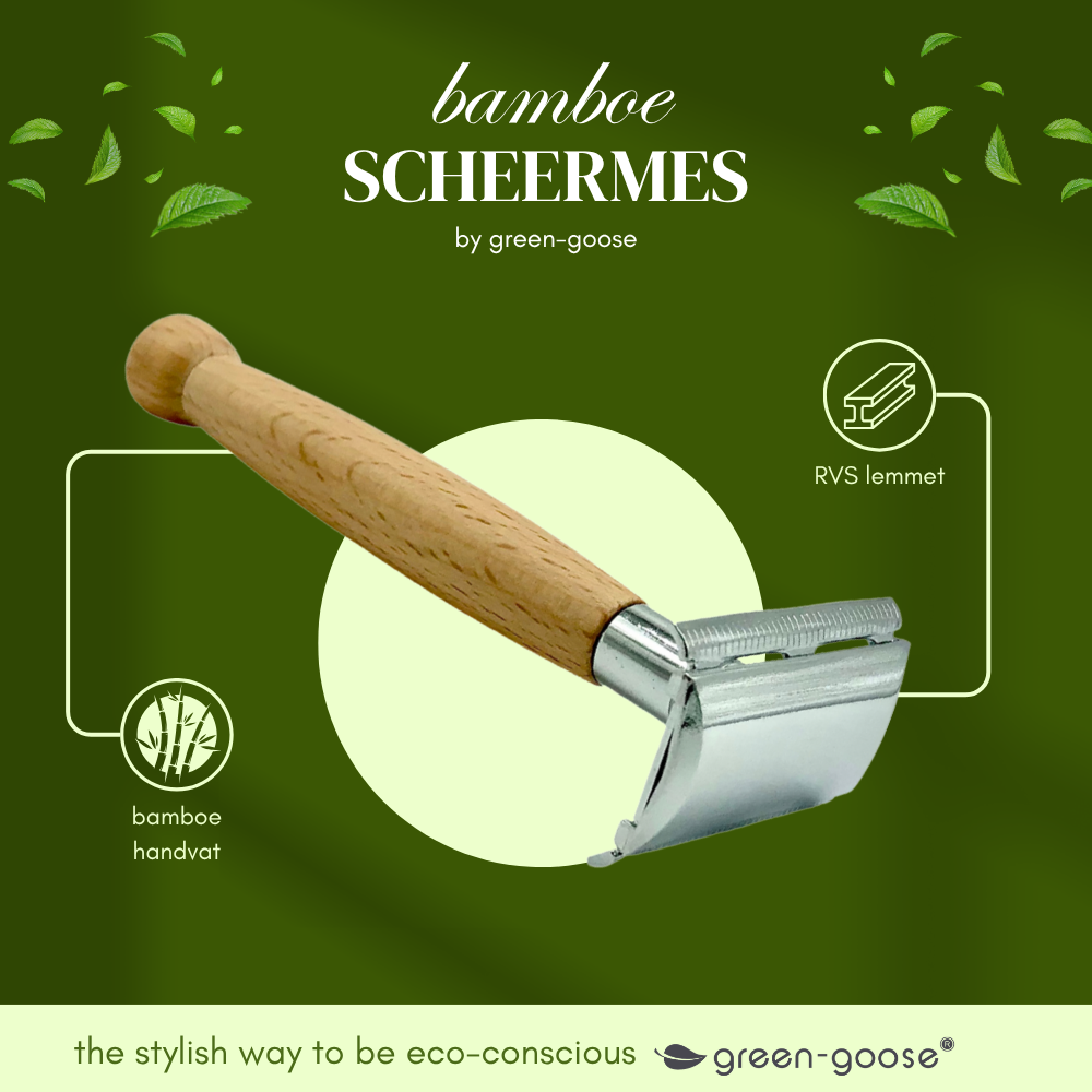 green-goose Klassieke Scheerset - Bamboe