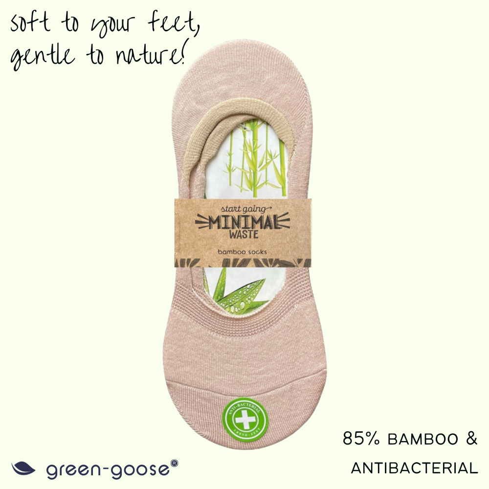 green-goose Bamboe Dames Footies - 5 paar - 85% Bamboe - Multicolor - Maat 35-39