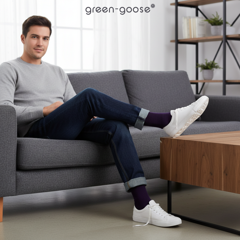 green-goose Bamboe Unisex Sneakersokken - 5 Paar - 90% Bamboe