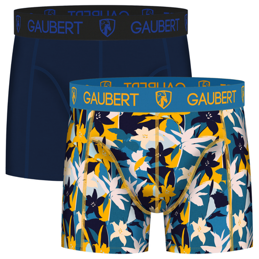 Gaubert Bamboe Boxershorts - Duo Set S - Planten