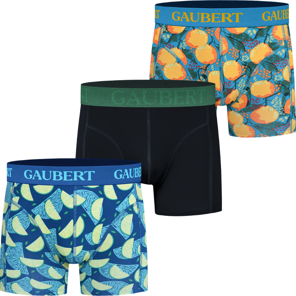 Gaubert Bamboe Boxershorts - 3 Stuks - Fruit