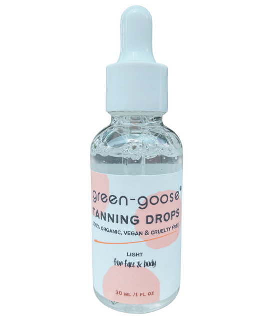 green goose Organic Tanning Drops - Light - 30 ml