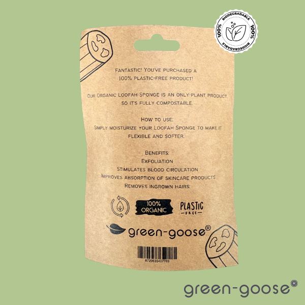 green-goose Loofah Cellulose Spons