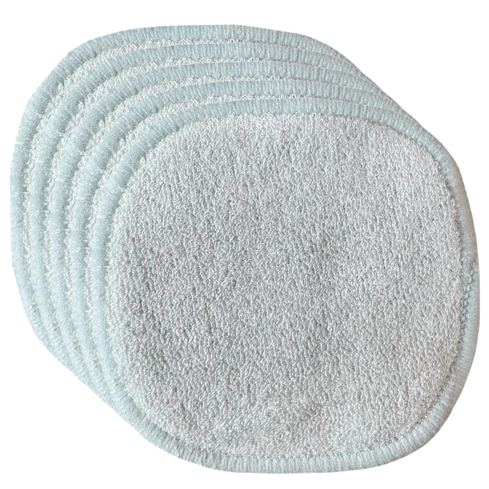 green-goose Herbruikbare XL Bamboe Biokatoen 3-laagse Wattenschijfjes - 5 Stuks - Medium