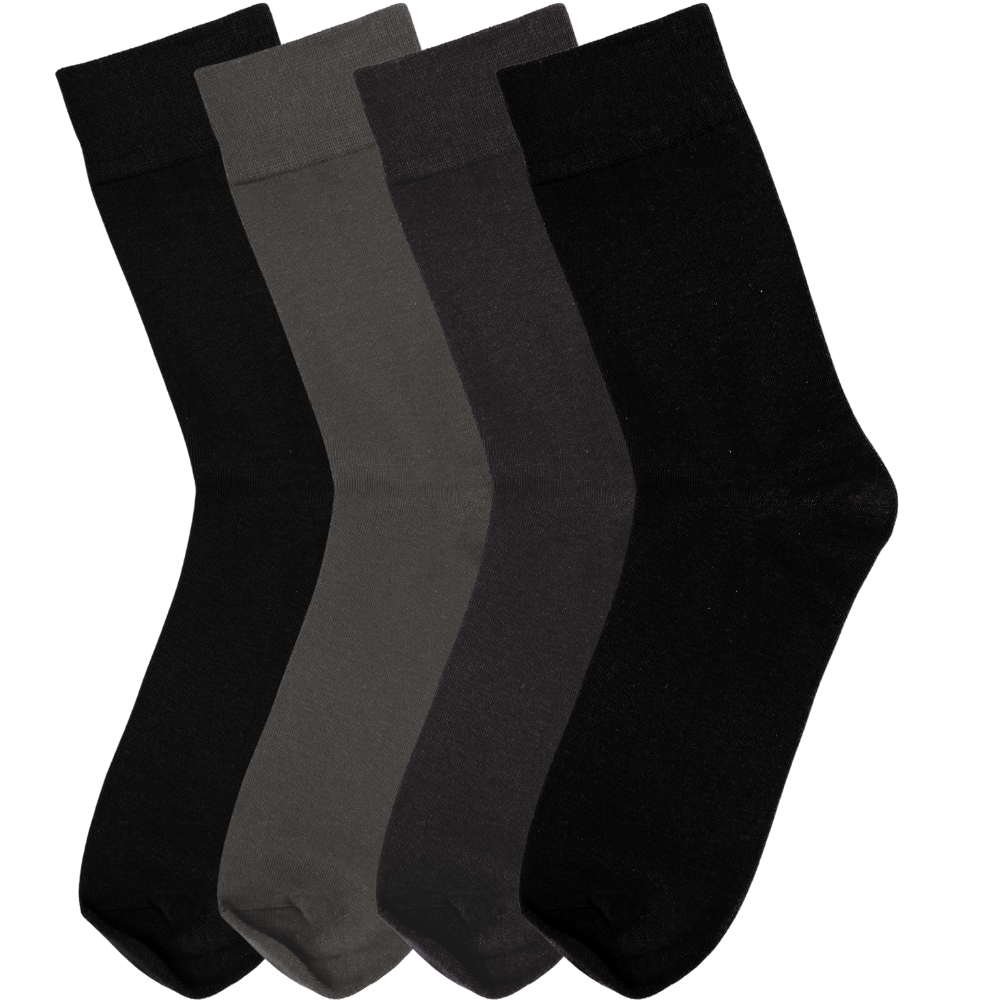 green-goose Bamboe Herensokken - 4 Paar - 95% Bamboe