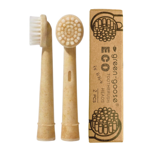 green-goose Oral B Bio-based Castorolie Opzetborstels XL - Ongekleurd