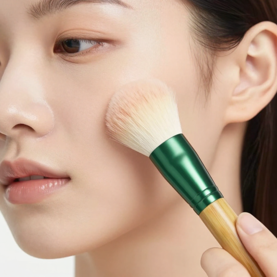 green-goose Make Up Borstel Set met Zak - 10 Stuks