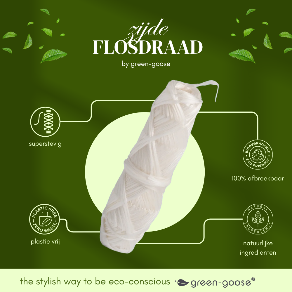 green-goose Zijde Flosdraad - 30m