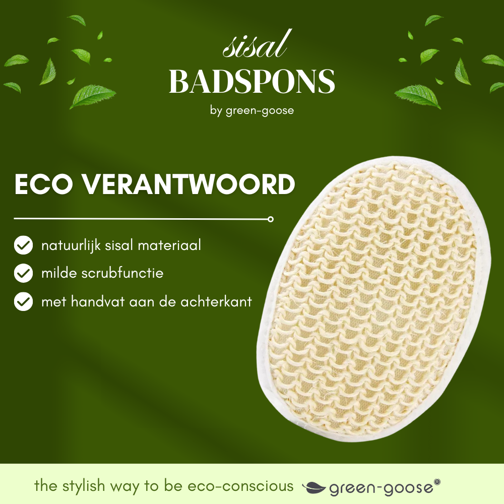 green-goose Sisal Scrub Spons