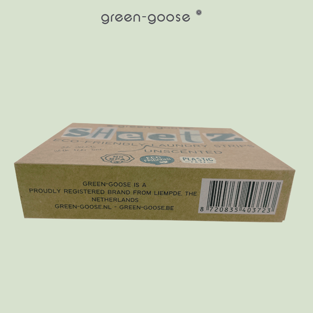 green-goose Wasstrips - 32 Strips - Ongeparfumeerd