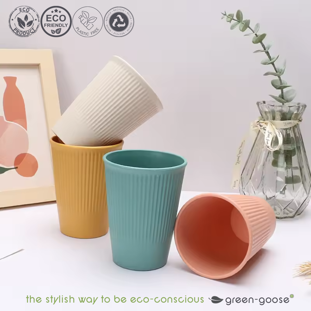 green-goose Bioplastic Servies - 28-delig