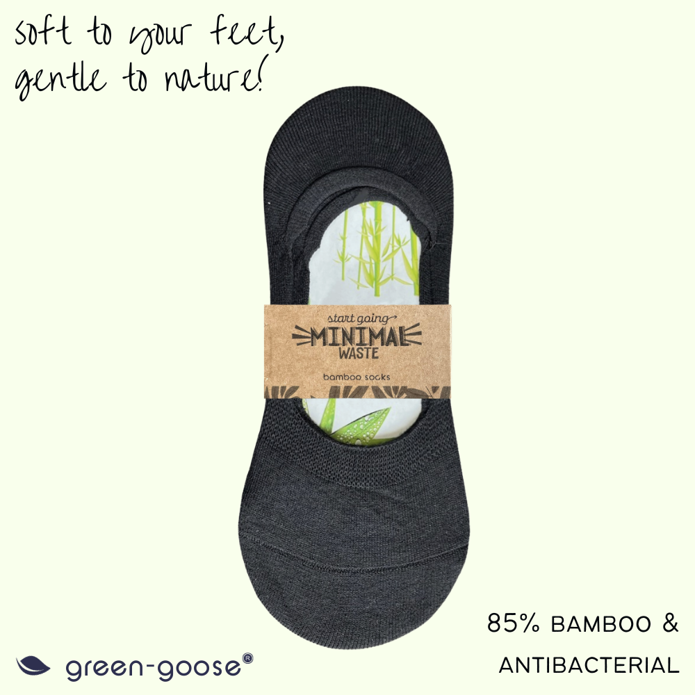 green-goose Bamboe Dames Footies - 5 paar - 85% Bamboe - Multicolor - Maat 35-39