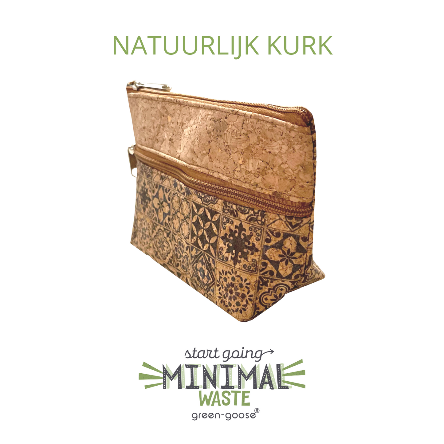 Kurk Diepe Etui | Zwarte Tegel green_goose_projects