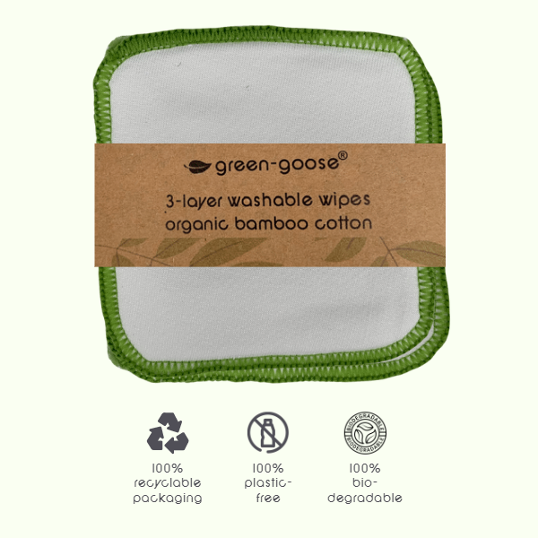 green-goose Herbruikbare Wattenschijfjes | 15 Stuks | In Geschenkverpakking | Mix